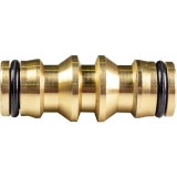 Conector furtun din alama cu 2 cai Top Garden pentru gradina