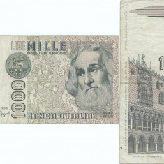 1988, 1.000 lire (P-109b) - Italia!