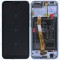 Huawei Honor 10 (COL-L29) Capac frontal modul display + LCD + digitizer + baterie glacier gri 02351XAE