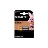2 x Duracell Baterii alcaline AAAA MX2500 E96 LR8D425 MN2500-Conținutul pachetului 1x Blister