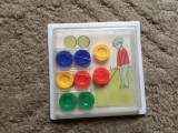 minigolf mini golf joc vechi romanesc din plastic eltim timisoara anii &#039;80 RSR romania epoca de aur