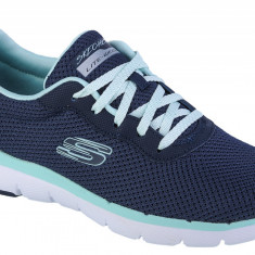 Pantofi pentru adidași Skechers Flex Appeal 3.0 - First Insight 13070-NVAQ albastru marin