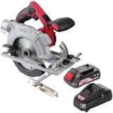 Raider RDP-SCSI20 + RDP-R20 - Fierastrau circular 165x20 mm + Set 1 acumulator si incarcator Li-Ion 20 V 2 Ah