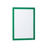 Cumpara ieftin Display autoadeziv magnetic Durable Duraframe A4 2 bucati/set verde