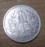 AUT AustroUngaria argint Austria 1 korona 1901, Europa