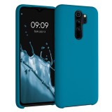 Cumpara ieftin Husa Kwmobile pentru Xiaomi Redmi Note 8 Pro, Silicon, Albastru, 50248.224, Carcasa