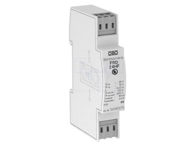 Limitator de supratensiuni OBO BETTERMANN Tip 1 2 3 Poli 2 19VAC -40&amp;divide;80&amp;deg;C foto