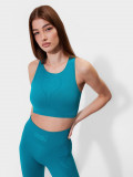 Crop top fără cusături pentru femei 4F x Local Heroes, 4F Sportswear