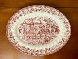 PLATOU DIN PORTELAN ENGLEZESC- MARCAJ MYOTT "COUNTRY LIFE" L29cm