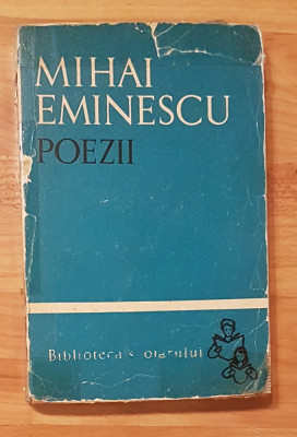 Poezii de MIhai Eminescu. Colectia Biblioteca Scolarului foto