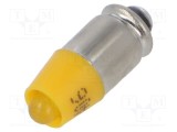 Lampă LED galbenă 6V EAO 1 diodă