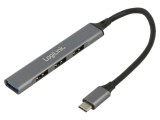 Hub USB 3.2 PnP 4 Porturi Gri 5Gbps