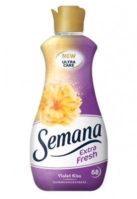 Balsam de rufe Superconcentrat Semana Extra Fresh Violet Kiss, 68 spalari, 1.7l foto