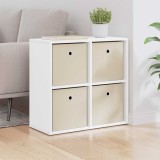 vidaXL Bufet cu sertar Alb 59,5 x 27 x 57 cm 8000532