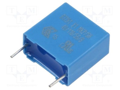 Condensator polipropilenă X1 68nF EPCOS THT 9x17,5x18mm &amp;plusmn;20% foto