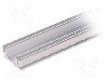 Radiator extrudat, aluminiu, 1.2m x 30mm, naturala, STONECOLD - RAD-P22139/1200