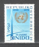 Austria.1976 10 ani Organizatia ONU ptr. Dezvoltare Industriala UNIDO MA.844, Nestampilat