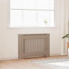 vidaXL Mască Calorifer MDF Maro 112x19x81.5 cm Mobilă Decorativă Acoperire Protecție