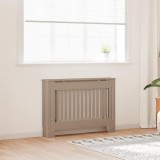 vidaXL Mască Calorifer MDF Maro 112x19x81.5 cm Mobilă Decorativă Acoperire Protecție
