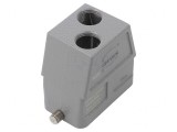 Enclosure for HDC Connectors Han B Size 10B for Cable High