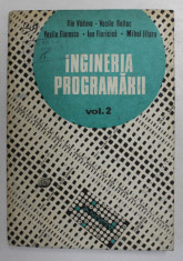 INGINERIA PROGRAMARII , VOLUMUL II de ILIE VADUVA ...MIHAI JITARU , 1986 foto