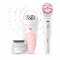 Epilator Silk-epil Braun 5-895, accesorii pentru fata si corp foto