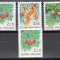 Finlanda 1991 - Flori și Fructe, 2 Serii (seria NDT - autoadezivă), MNH