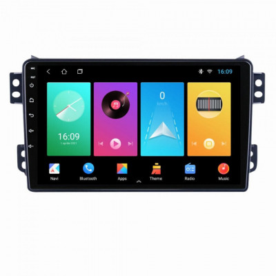 Navigatie dedicata cu Android Opel Agila 2007 - 2014, 1GB RAM, Radio GPS Dual foto