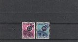 Norvegia 1967-Europa CEPT,2 valori,MNH,Mi.555-556, Organizatii internationale, Nestampilat