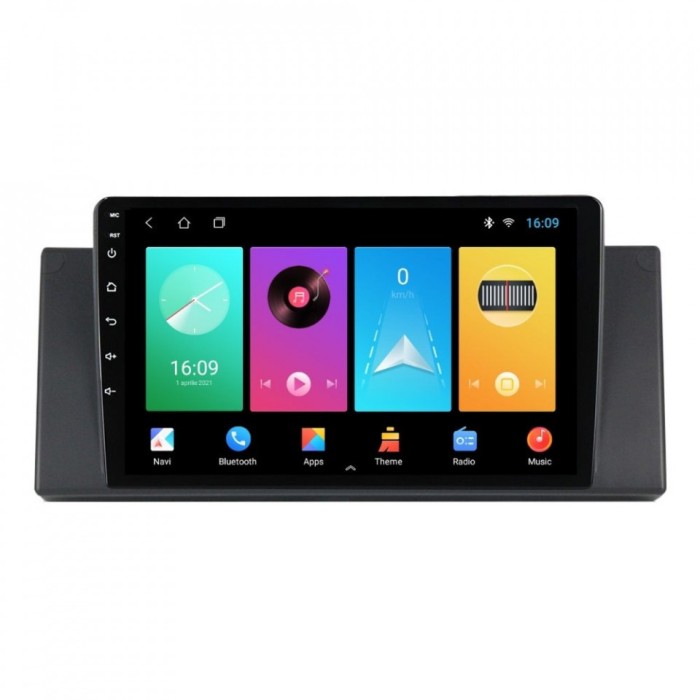 Navigatie dedicata cu Android BMW Seria 5 (E39) 1995 - 2003, 1GB RAM, Radio GPS