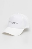 Armani Exchange șapcă de baseball din bumbac culoarea negru, cu imprimeu, 944207 3R130