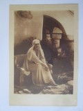Cumpara ieftin Rară! C.pos.pe carton regina Maria la Bran,ed.lim.980 bucăți-V.Druck Viena 1934