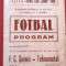 Program meci fotbal FC &quot;SOIMII&quot; SIBIU - &quot;TEHNOMETAL&quot;Bucuresti(22.05.1977)