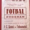 Program meci fotbal FC &quot;SOIMII&quot; SIBIU - &quot;TEHNOMETAL&quot;Bucuresti(22.05.1977)