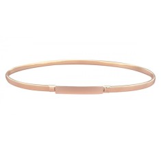 Curea metalica pentru rochii, aspect elegant, 70 x 1 cm, auriu