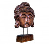 Stand din lemn sculptat Indian Serenity Buddha, L