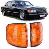Indicator portocalie pereche stanga dreapta potrivit pentru Mercedes S-Class W126 79-91 Performance AutoTuning