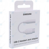 Adaptor mufă pentru căști Samsung USB-C alb (Blister UE) EE-UC10JUWEGWW