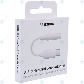 Adaptor mufă pentru căști Samsung USB-C alb (Blister UE) EE-UC10JUWEGWW foto