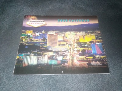 CALENDAR LAS VEGAS 2008 foto