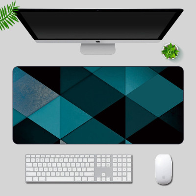 MousePad mare, VisionHub&amp;reg;, Suprafata moale, Baza Anti-Alunecare Cauciucata, Impermeabil pentru protectie birou, 800x300x4mm, Albastru foto
