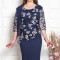 Rochie De Ocazie Marbela Bleumarin - 46Marimea