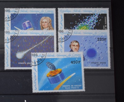 TS23 - Timbre serie - Comores - Cosmos foto