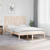 VidaXL Cadru de pat mic dublu, 120x190 cm, lemn masiv de pin