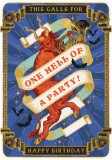 Felicitare - One Hell Of A Party | The Art File