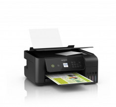 Imprimanta Multifunctionala inkjet color CISS Epson L3160, dimensiune A4, (Printare,Copiere, Scanare),viteza max 10ppm alb-negru foto