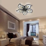 Cumpara ieftin Lustra LED cu Telecomanda Maree, 114W, Negru, Acril, Dimabila, Alessandro DESIGN