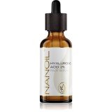Nanoil Hyaluronic Acid 2% ser de piele intens hidratant cu acid hialuronic 50 ml