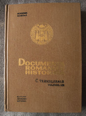 Documenta romaniae historica: C. Transilvania, volumul XIII (1366-1370) foto