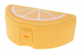 Cutie pentru pranz Lemon, 21x7.5x12 cm, polipropilena, galben, Excellent Houseware